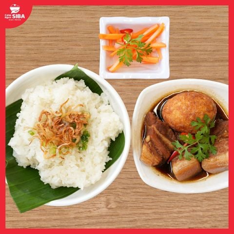 Xôi Thịt Kho Trứng