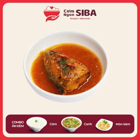 Cơm Cá Thu Sốt Cà