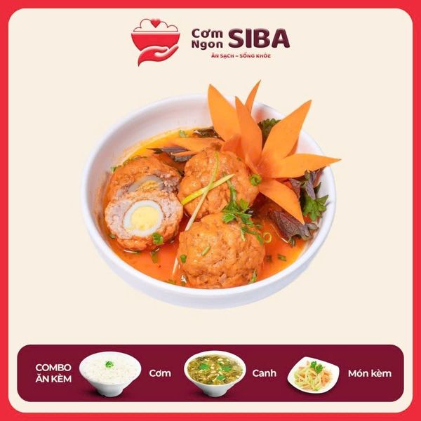 Cơm Thịt Bọc Trứng Sốt Cà