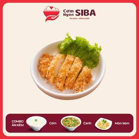 Cơm Ức Gà Chiên Xù