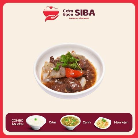 Cơm Bò Xốt Tiêu Đen