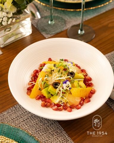 Salad hoa quả sốt kem nhiệt đới