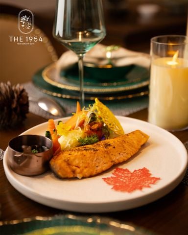 Cá hồi sốt Teriyaki