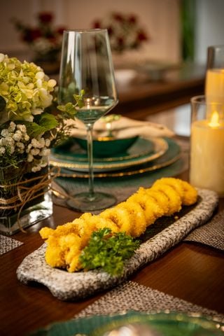 Mực chiên xù sốt Tanu