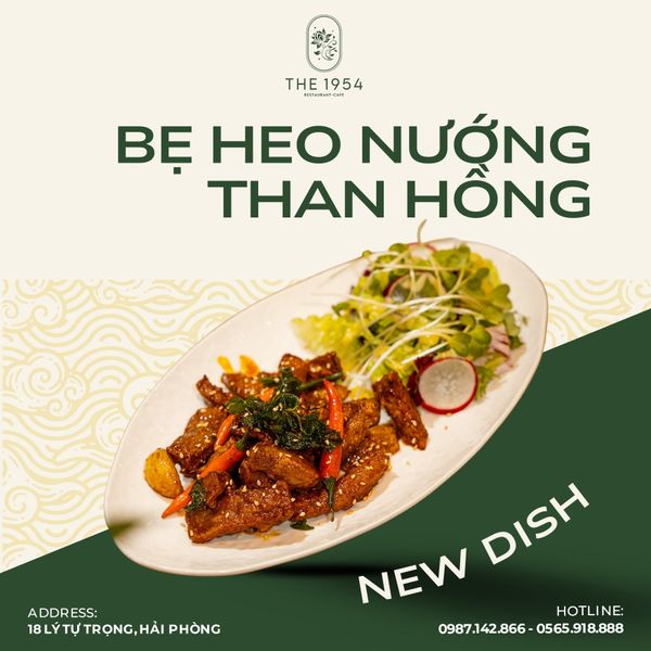 Bẹ heo nướng than hồng