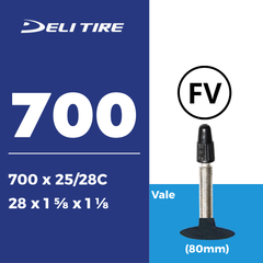 Ruột Deli Tire 700 x25/28 FV80mm