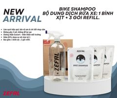Bộ Dung Dịch Rửa Xe Cô Đặc Zefal - Bike Shampoo