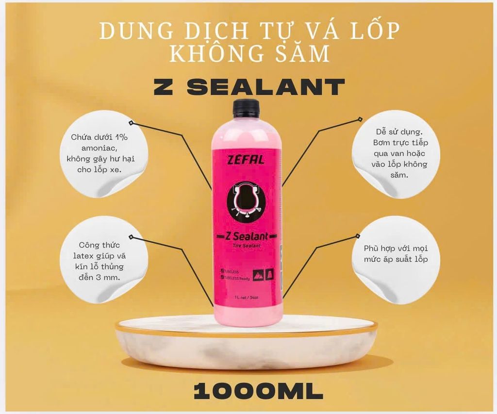 Keo Tự Vá Zefal Z-Sealant