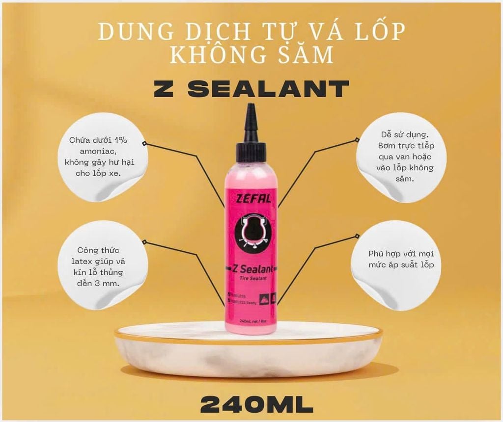Keo Tự Vá Zefal Z-Sealant
