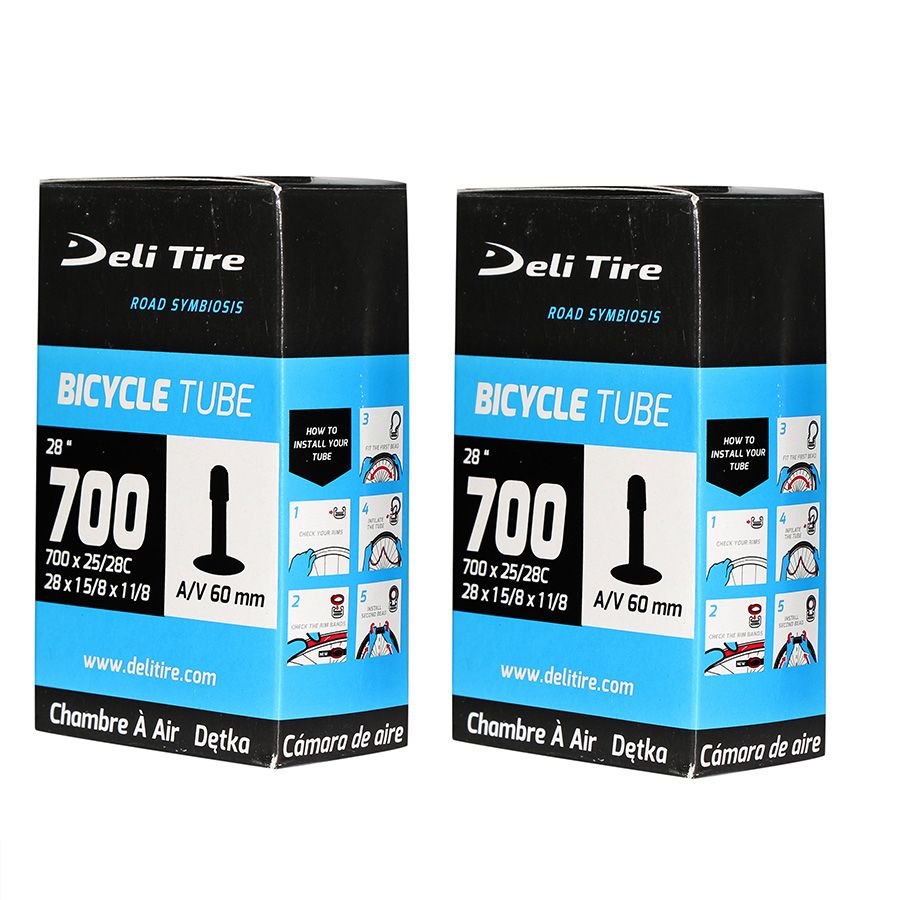 Ruột Deli Tire 700 x 25/28C AV60mm