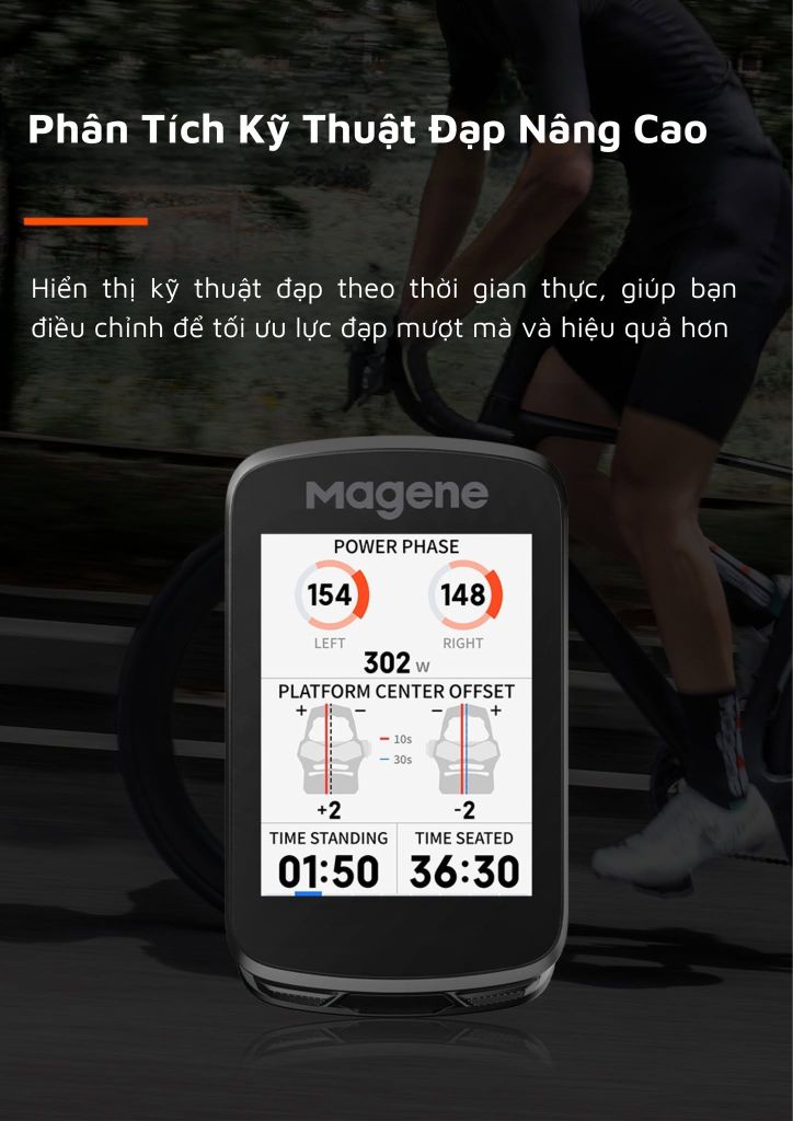 Đồng Hồ GPS Xe Đạp Magene C606 V2