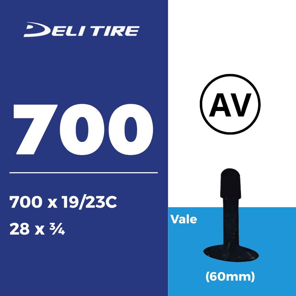 Ruột Deli Tire 700 x 19/23C AV60mm