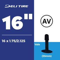 Ruột Deli Tire 16 x 1.75/2.125 AV