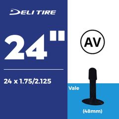 Ruột Deli Tire 24 x 1.75/2.125 AV48mm