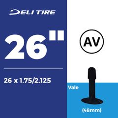 Ruột Deli Tire 26 x 1.75/2.125 AV48mm
