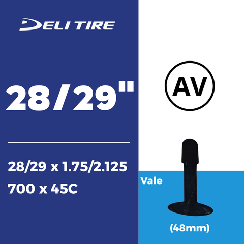 Ruột Deli Tire 29 x 1.75/2.125 AV48mm