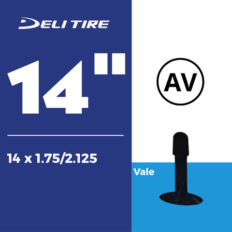 Ruột Deli Tire 14 x 1.75/2.125 AV