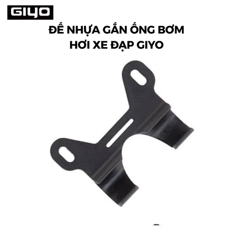 Bát gắn ống bơm lên sườn xe đạp Giyo 2065 bắt vào lỗ ốc gọng bình nước