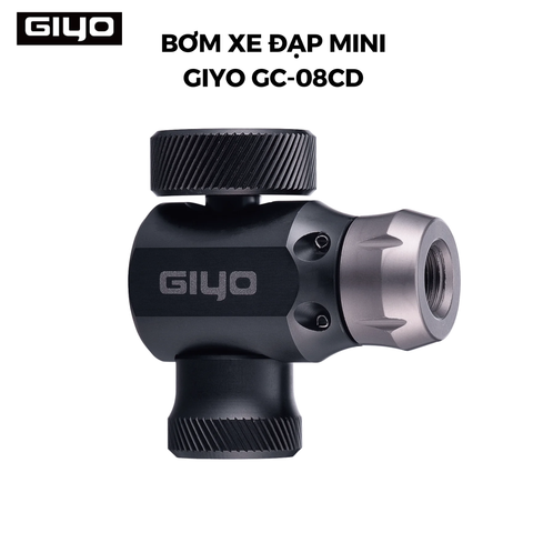 Đầu bơm C02 xe đạp Giyo GC 08CD kèm bình C02