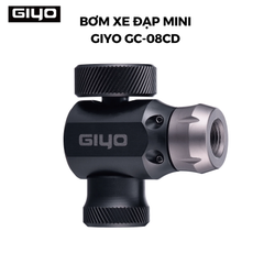 Đầu bơm C02 xe đạp Giyo GC 08CD kèm bình C02