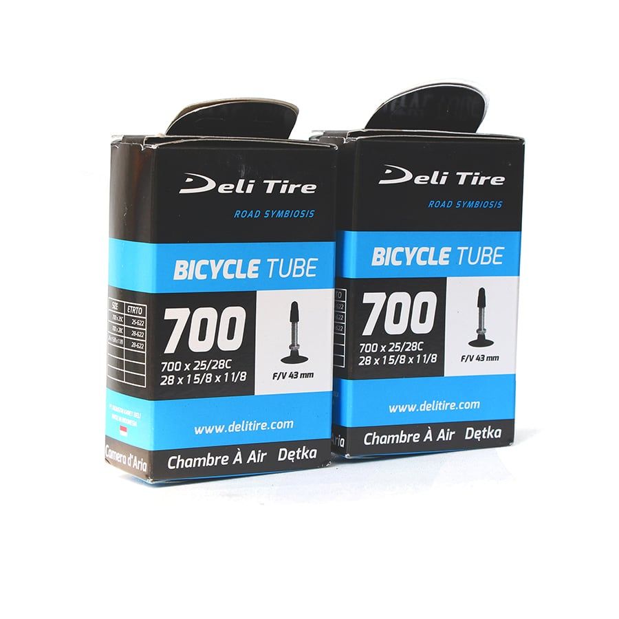 Ruột Deli Tire 700 x25/28 FV43mm