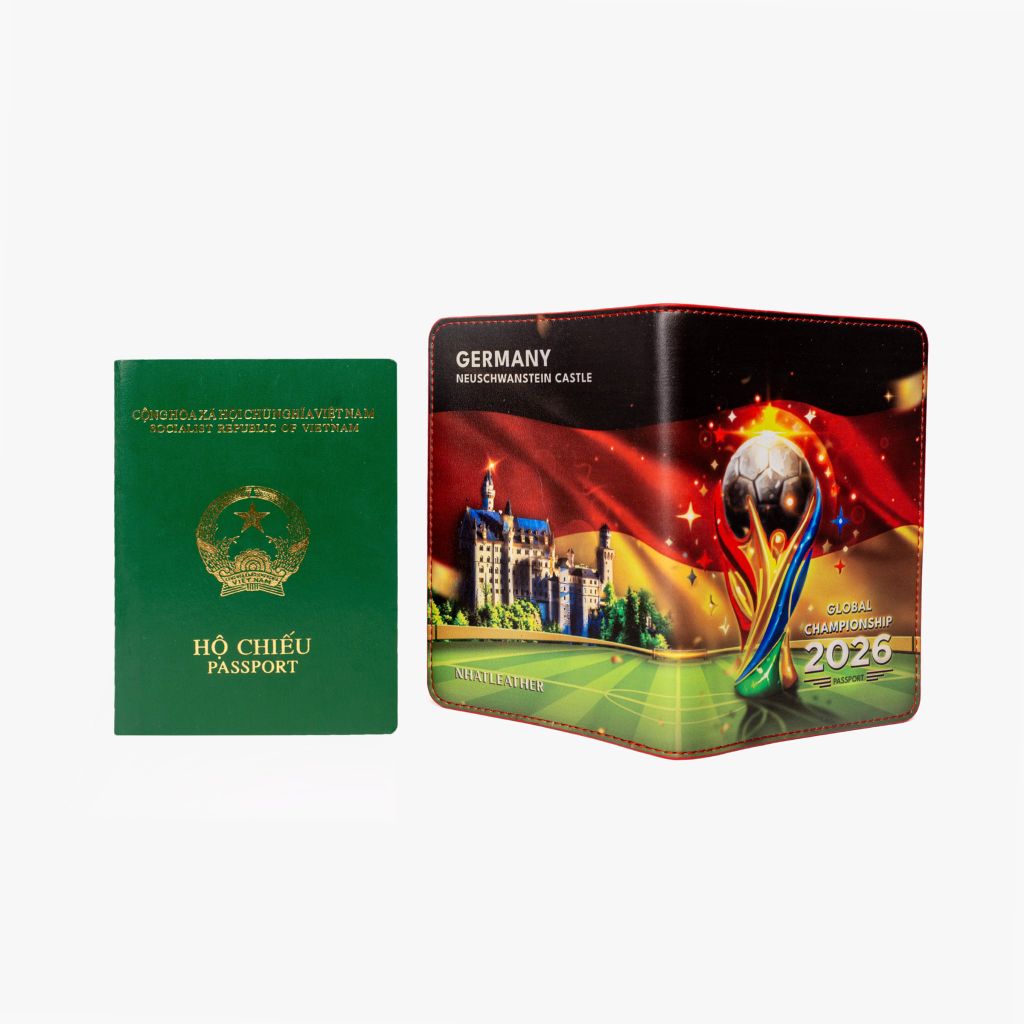 Bao đựng hộ chiếu da - Crafted for Champions - NPK-020