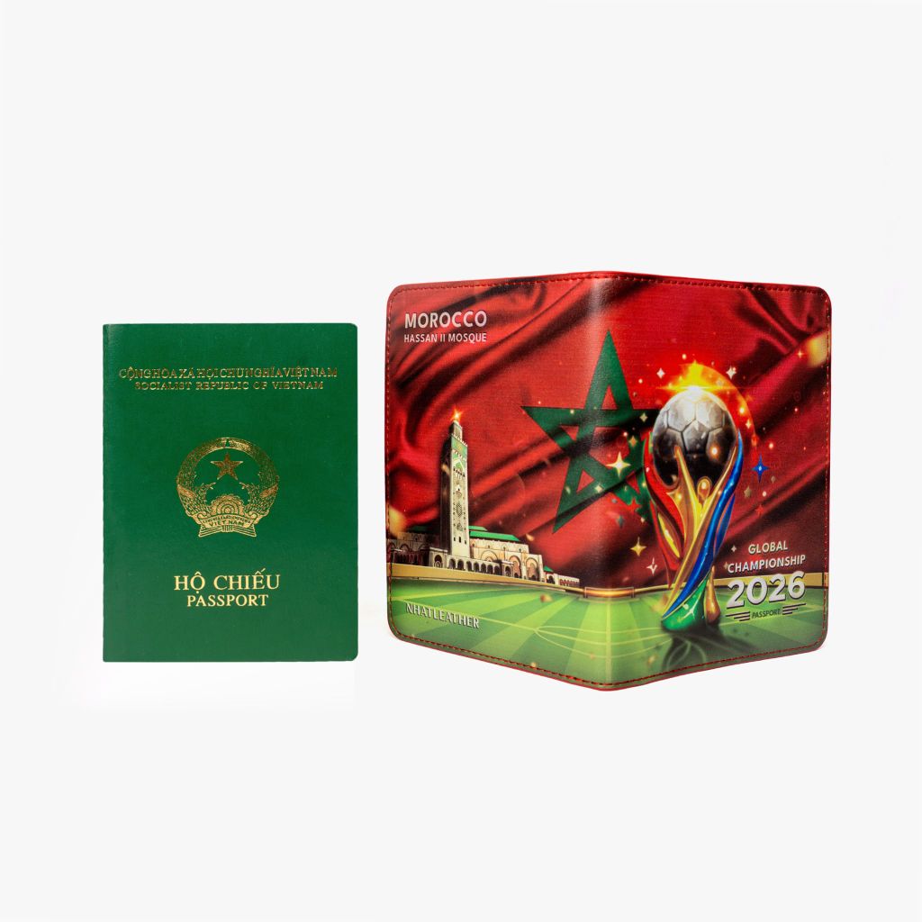 Bao đựng hộ chiếu da - Crafted for Champions - NPK-020