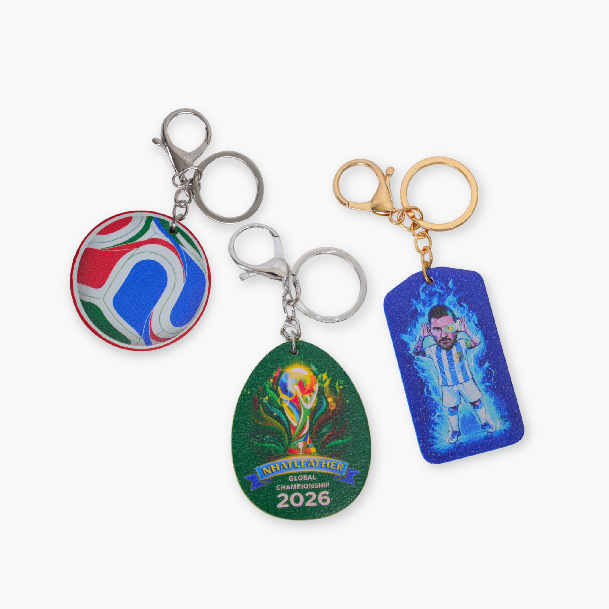 Móc khoá da - Crafted for Champions