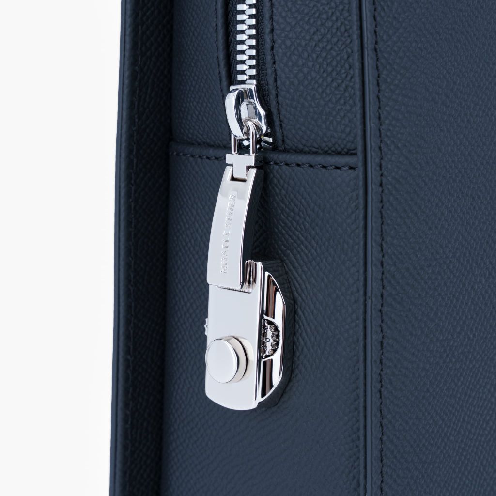 Cặp da tài liệu doanh nhân - Cặp da công sở NHATLEATHER - Cặp khoá số bảo mật form cứng - NCC-025
