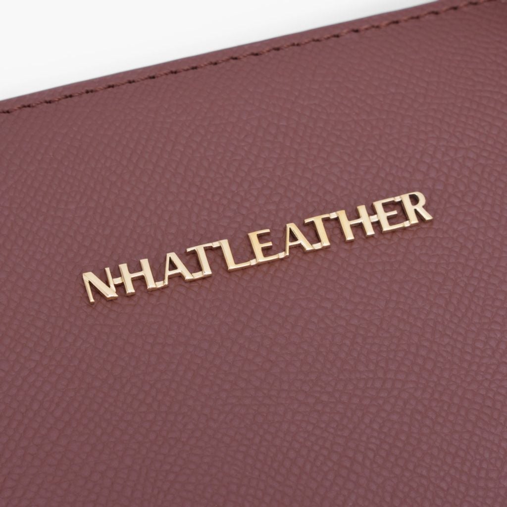 Cặp da tài liệu doanh nhân - Cặp da công sở NHATLEATHER - Cặp khoá số bảo mật form cứng - NCC-025