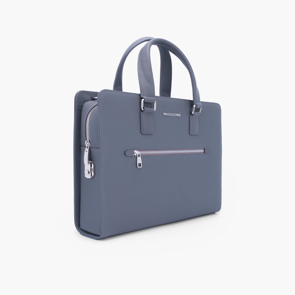 Cặp da tài liệu doanh nhân - Cặp da công sở NHATLEATHER - Cặp khoá số bảo mật form cứng - NCC-025