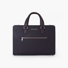 Cặp da tài liệu doanh nhân  NHATLEATHER - Cặp da công sở - Cặp khoá số bảo mật form cứng - NCC-026