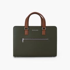 Cặp da tài liệu doanh nhân  NHATLEATHER - Cặp da công sở - Cặp khoá số bảo mật form cứng - NCC-026