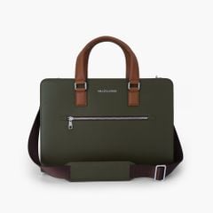 Cặp da tài liệu doanh nhân  NHATLEATHER - Cặp da công sở - Cặp khoá số bảo mật form cứng - NCC-026