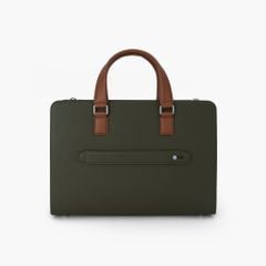Cặp da tài liệu doanh nhân  NHATLEATHER - Cặp da công sở - Cặp khoá số bảo mật form cứng - NCC-026