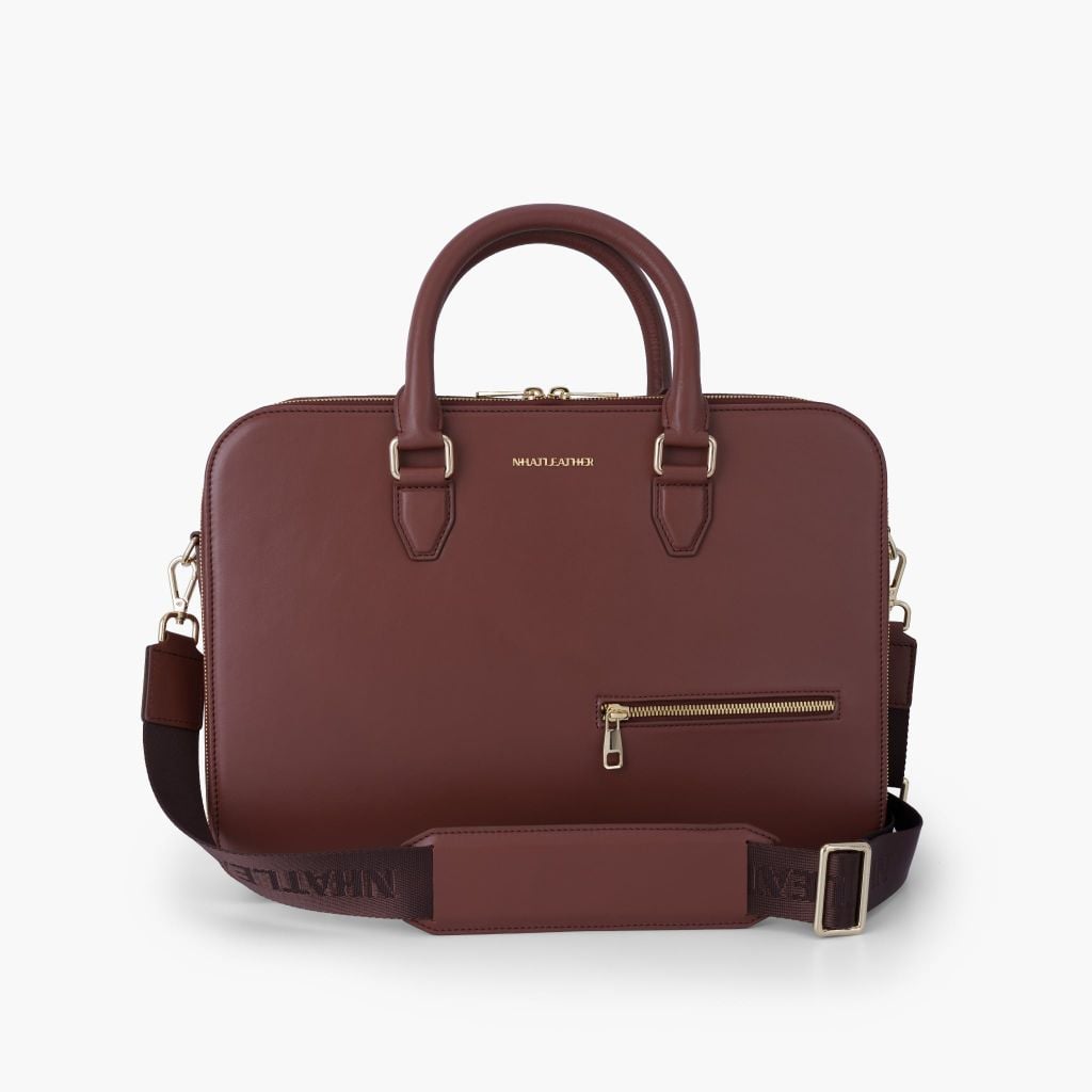 Cặp da doanh nhân NHATLEATHER - Cặp đựng tài liệu da - Cặp da công sở - NCC-027