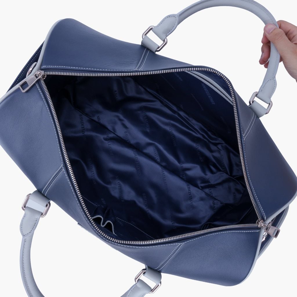 Túi du lịch da NHATLEATHER - Túi công tác - Túi gym - Túi trống da bò Mill - NCD-027