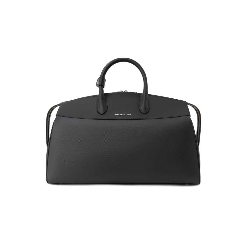 Túi Xách Du Lịch - Túi Xách Công Tác - Chất Liệu Da Phối Vải Canvas Chống Nước - NHATLEATHER - NCD-029