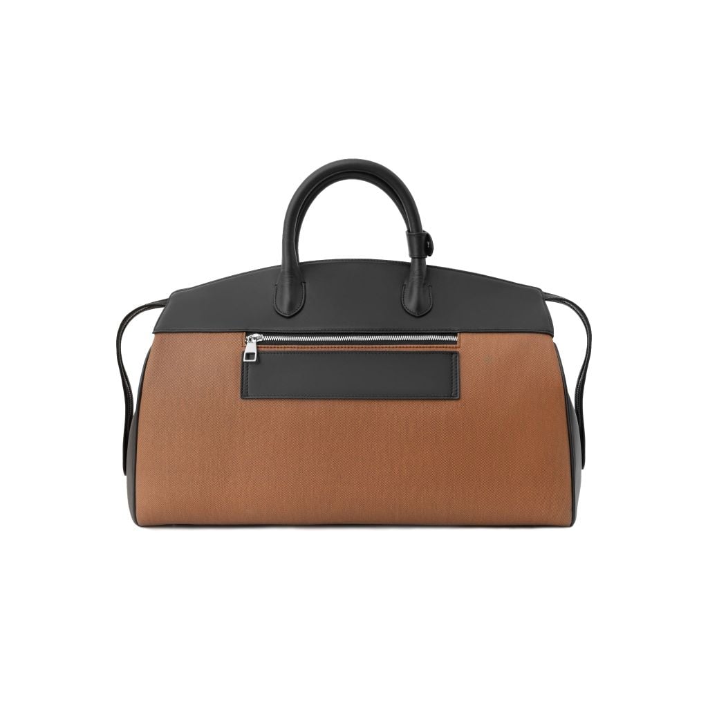 Túi Xách Du Lịch - Túi Xách Công Tác - Chất Liệu Da Phối Vải Canvas Chống Nước - NHATLEATHER - NCD-029