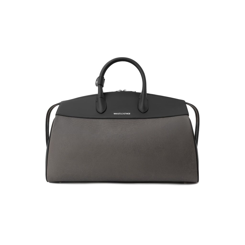 Túi Xách Du Lịch - Túi Xách Công Tác - Chất Liệu Da Phối Vải Canvas Chống Nước - NHATLEATHER - NCD-029