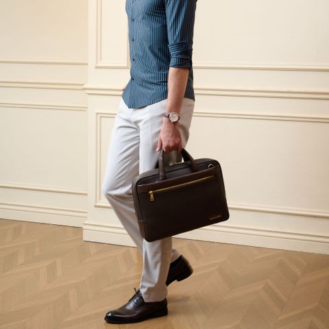 Cặp đựng tài liệu NHATLEATHER - Cặp da công sở dáng mềm - NCM-063