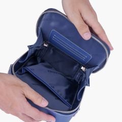 Tui da đeo chéo NHATLEATHER - Túi chéo form chữ nhật dáng đứng - NCX-062