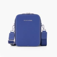 Tui da đeo chéo NHATLEATHER - Túi chéo form chữ nhật dáng đứng - NCX-062