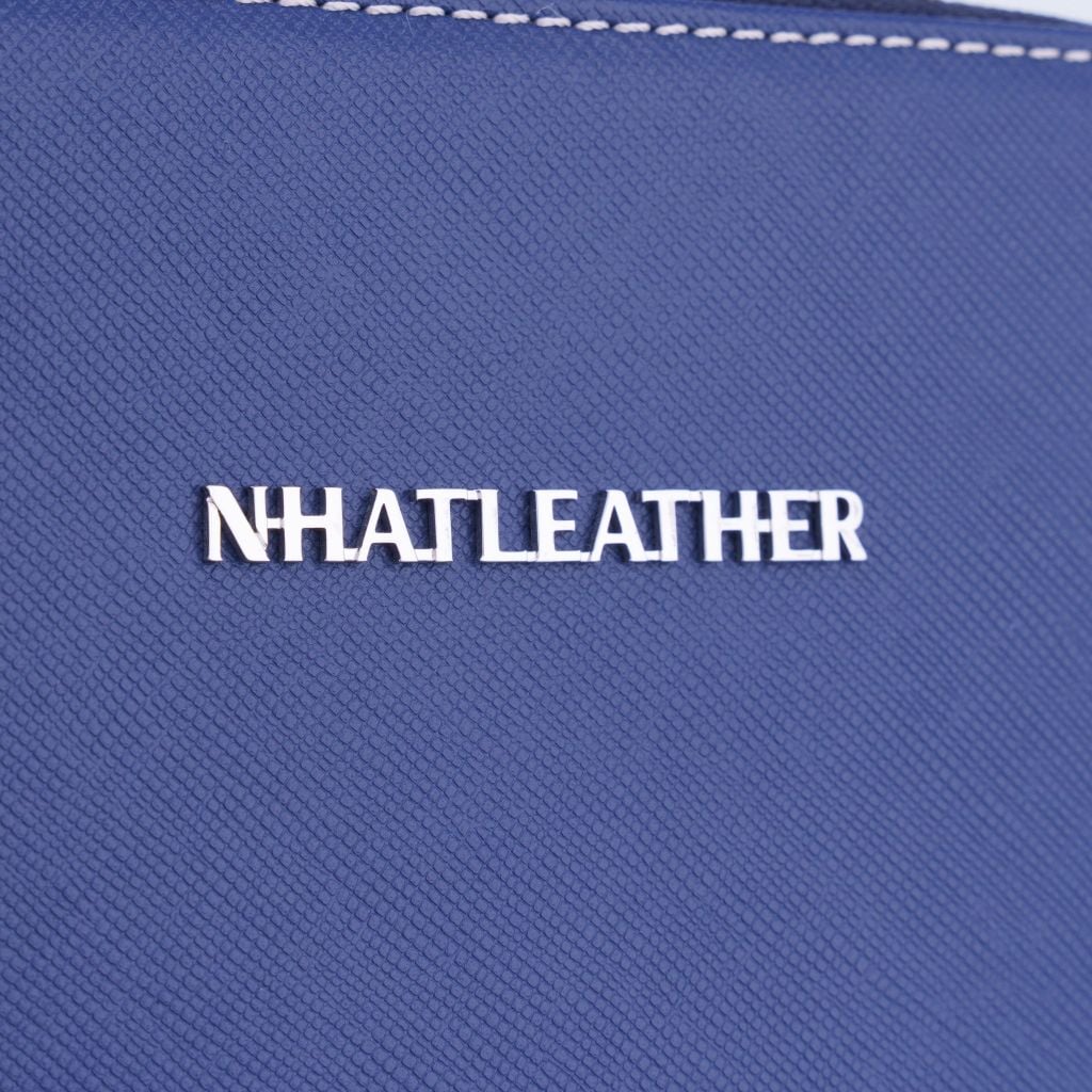 Tui da đeo chéo NHATLEATHER - Túi chéo form chữ nhật dáng đứng - NCX-062