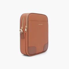 Túi đeo chéo da thật NHATLEATHER - Túi đeo chéo dáng đứng hiện đại - NCX-076