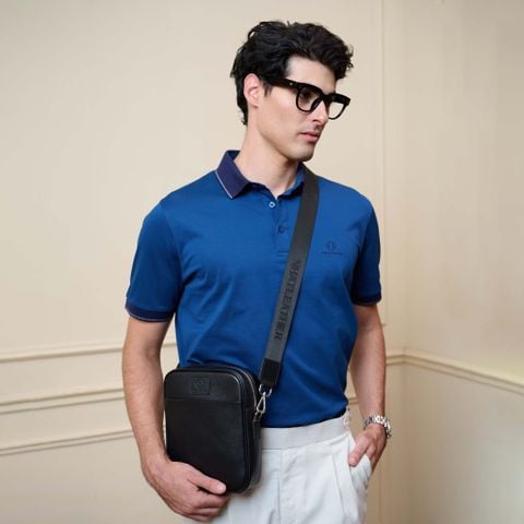 Túi đeo chéo da dáng đứng NHATLEATHER - Túi đeo chéo da bò thật - NCX-077