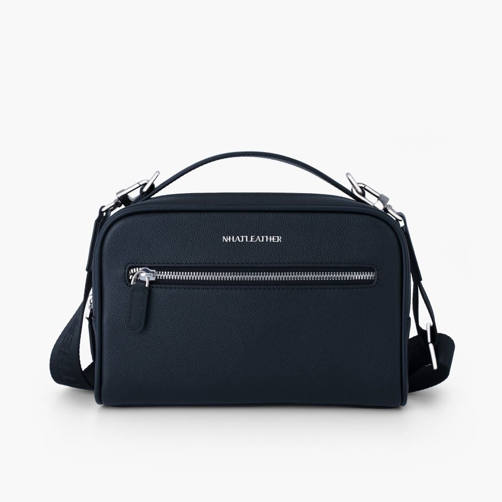 Túi đeo chéo da NHATLEATHER - Túi cầm tay da - Clutch da cầm tay nhỏ gọn - NCX-078