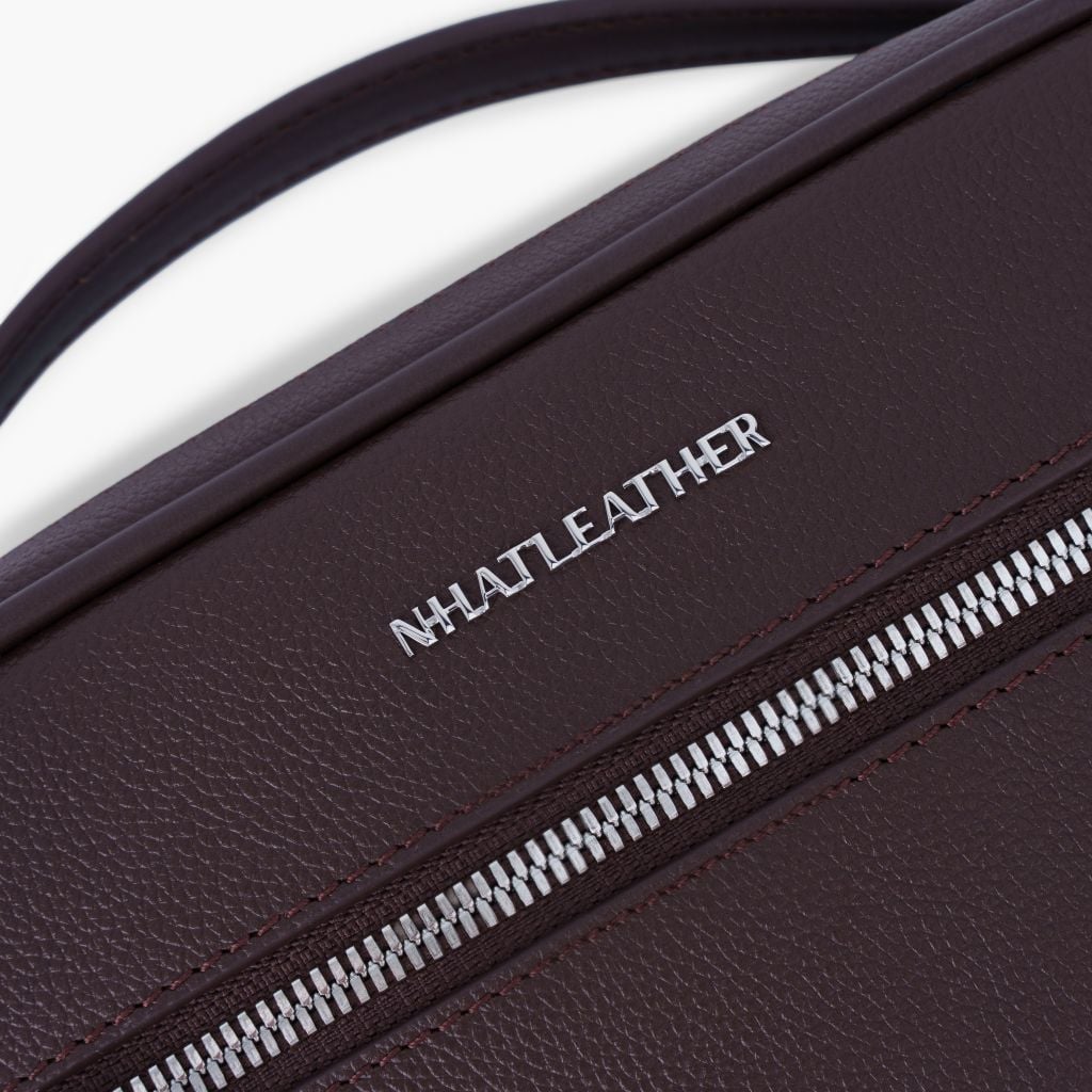 Túi đeo chéo da NHATLEATHER - Túi cầm tay da - Clutch da cầm tay nhỏ gọn - NCX-078