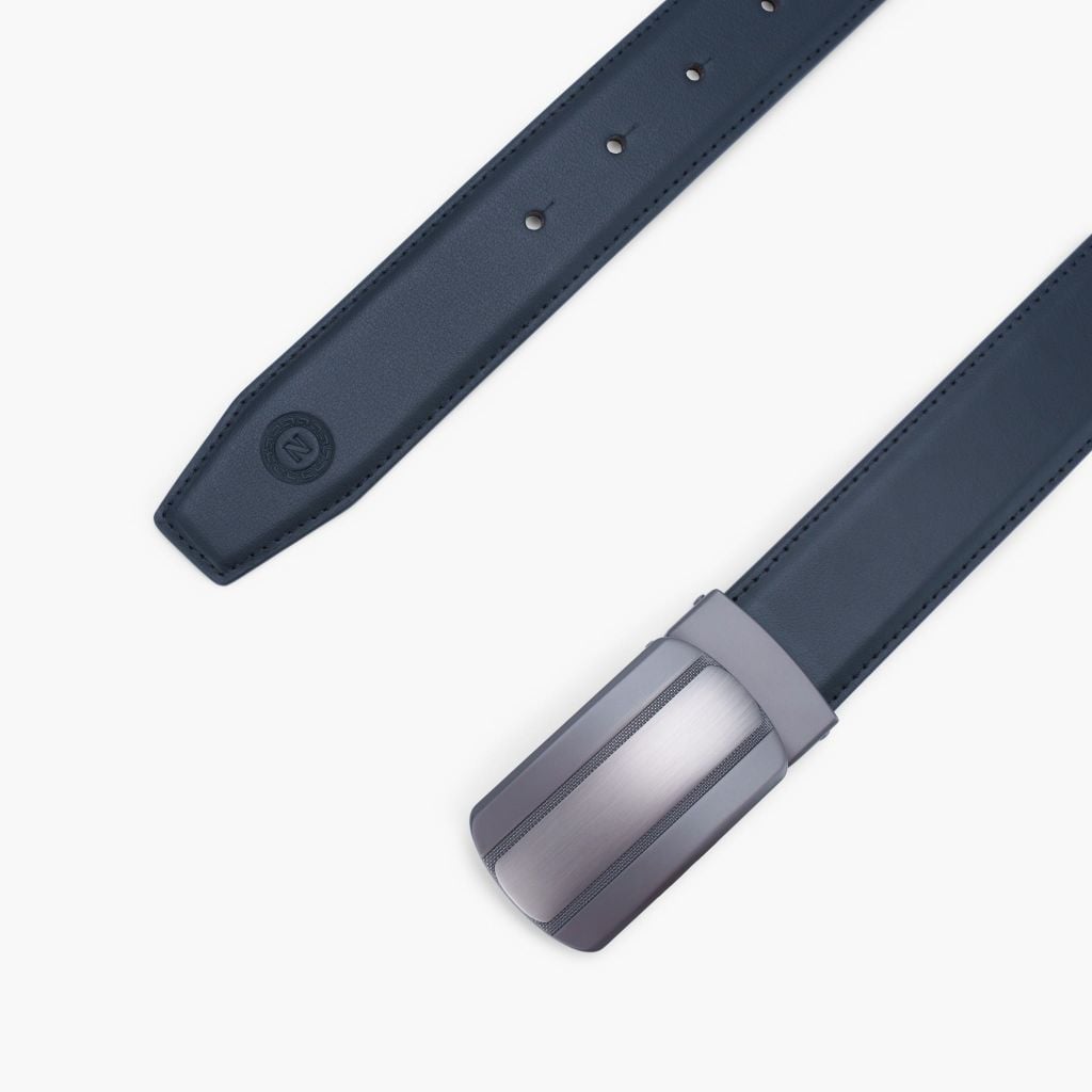 Thắt lưng da khoá cài hiện đại NHATLEATHER - Dây lưng da mặt cài - NDC-077