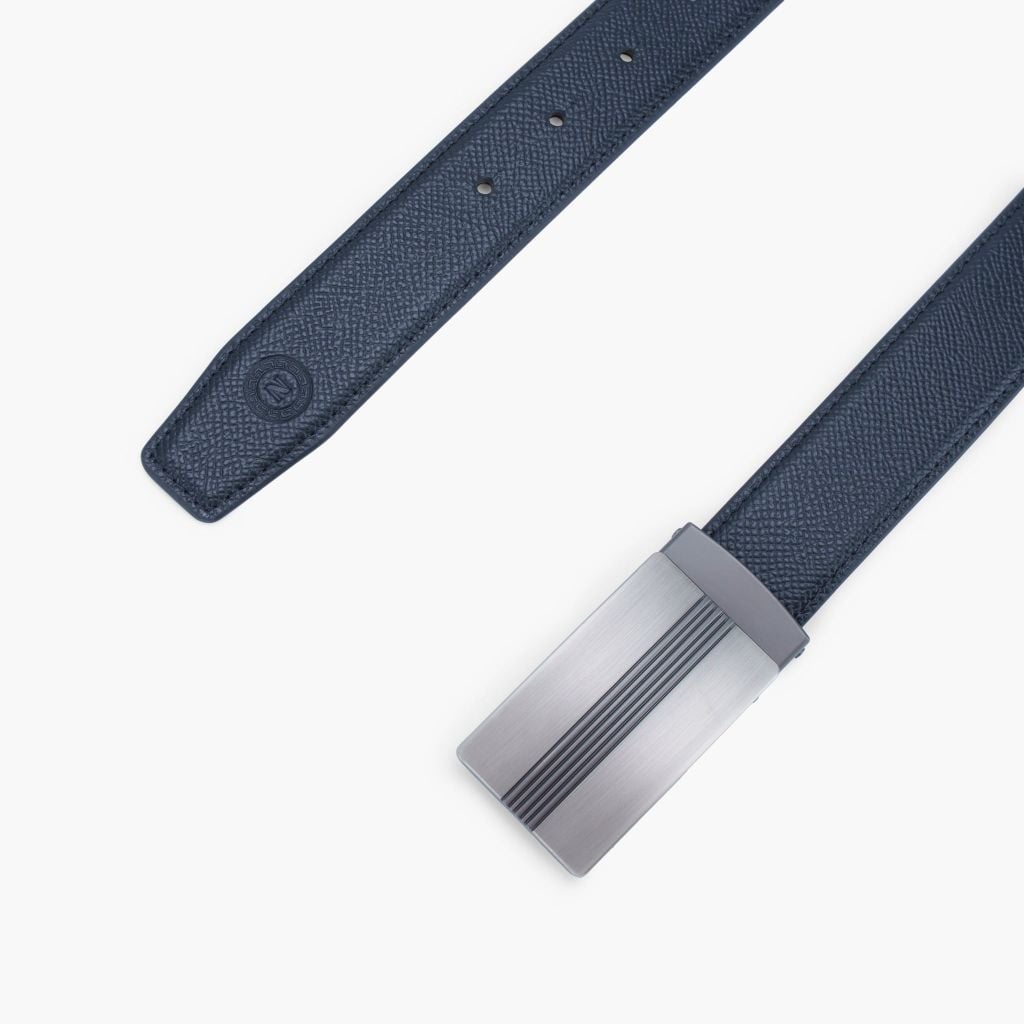 Thắt lưng da khoá cài hiện đại NHATLEATHER - Dây lưng da mặt cài - NDC-077